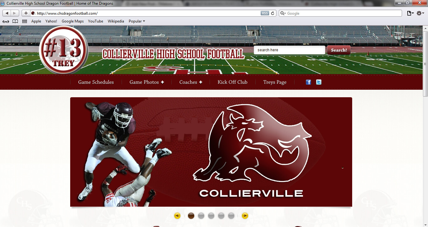 Collierville Dragons Football