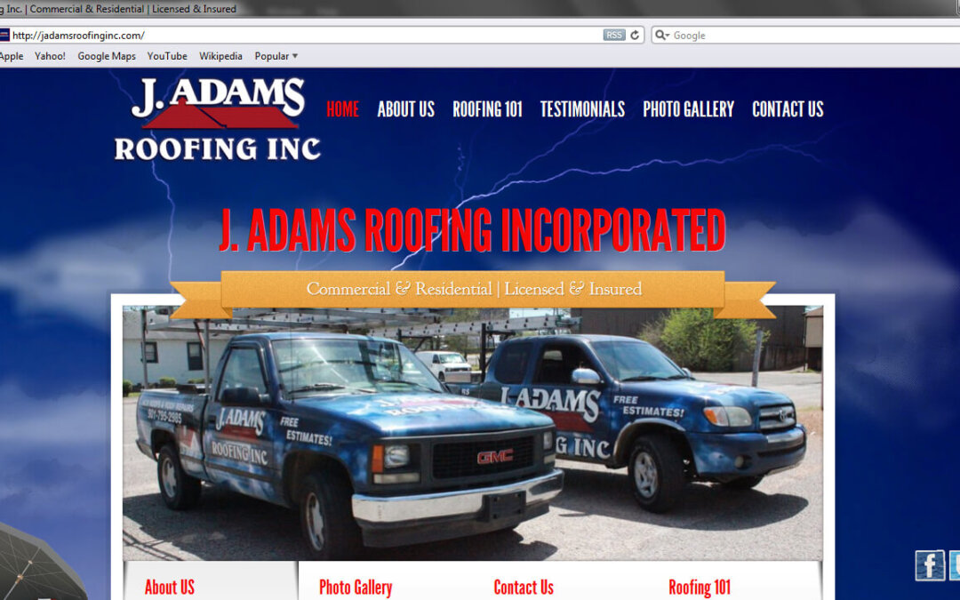 J Adams Roofing Inc.