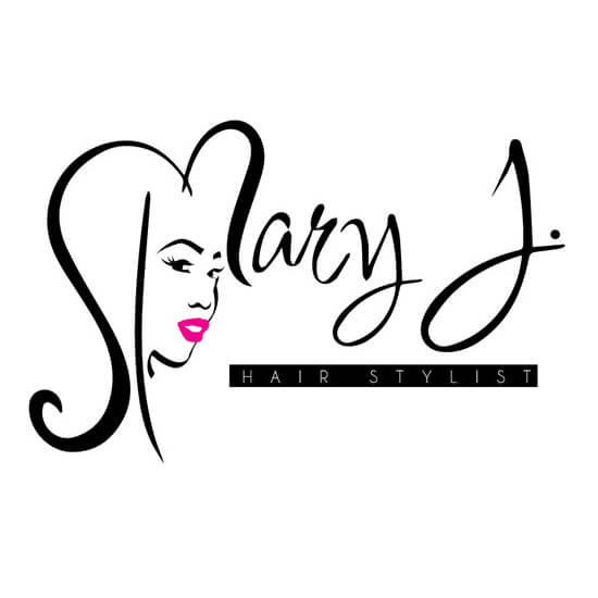 Mary J. Hairstylist Logo