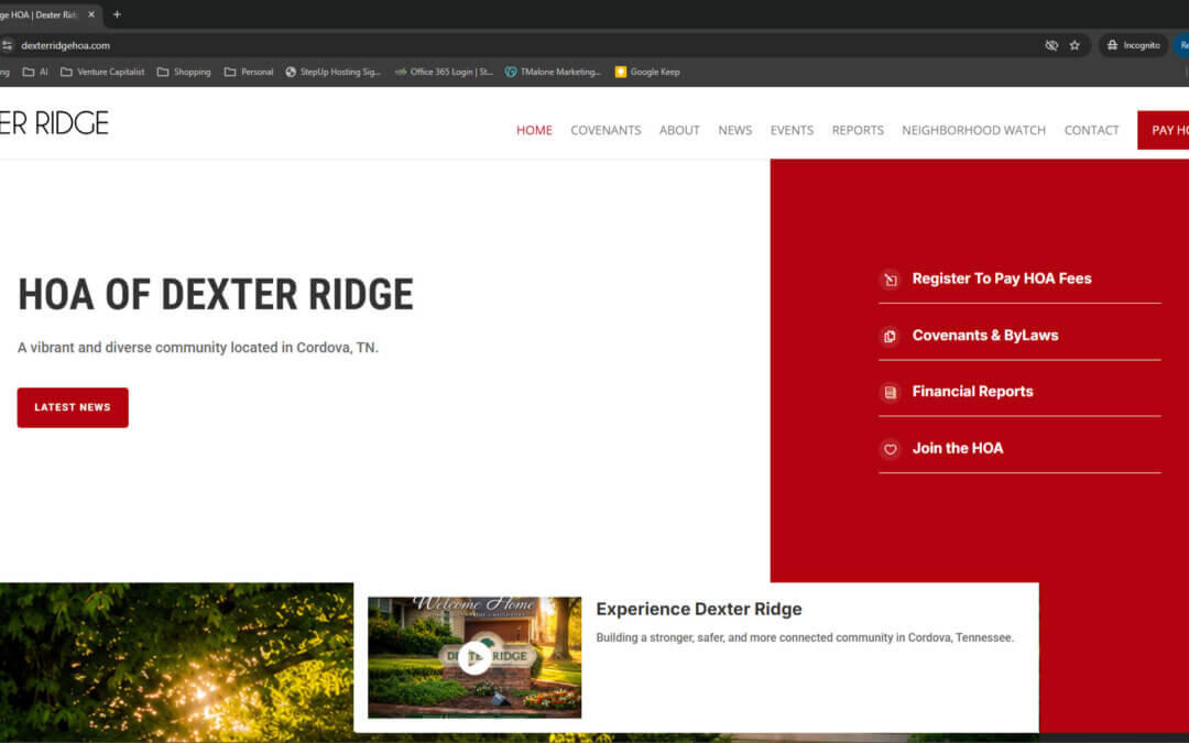 Dexter Ridge HOA